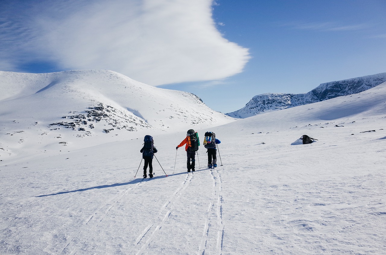 Become a kid again and play with snow