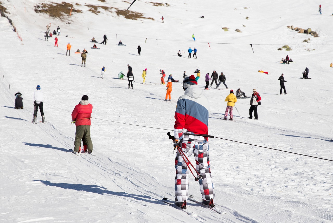 Become a kid again and play with snow